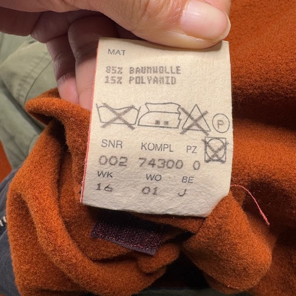 Vintage Hugo Boss Olive Windbreaker Jacket Made In Germany - Picture 8 of 11